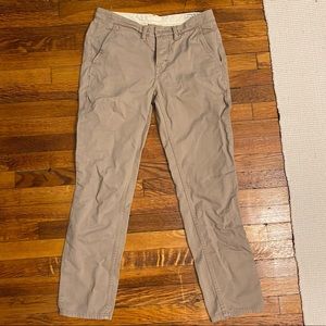 All Saints beige low rise pants